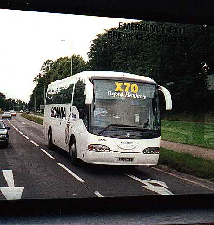 Scania K114EB Irizar Century Oxford demonstrator YS02XED